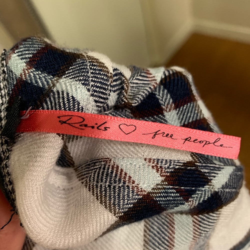 Rails x Free People Sleeveless Plaid Shirt - Picture 8 of 8